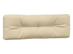 Cojines para sofá de palets 5 unidades tela beige