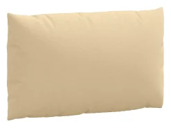 Cojines para sofá de palets 3 unidades tela beige melange