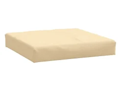 Cojines para sofá de palets 3 unidades tela beige melange