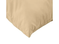 Cojines para sofá de palets 3 unidades tela beige melange