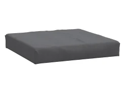 Cojines para sofá de palets 3 unidades tela gris antracita melange