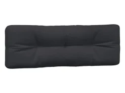 Cojines para sofá de palets 5 unidades tela negro
