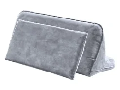 Cojines respaldo - Gris terciopelo - WIOLO