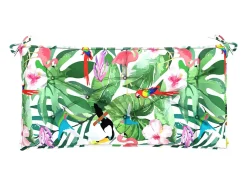 Cojín de banco de jardín tela Oxford multicolor 100x50x7 cm ES580222