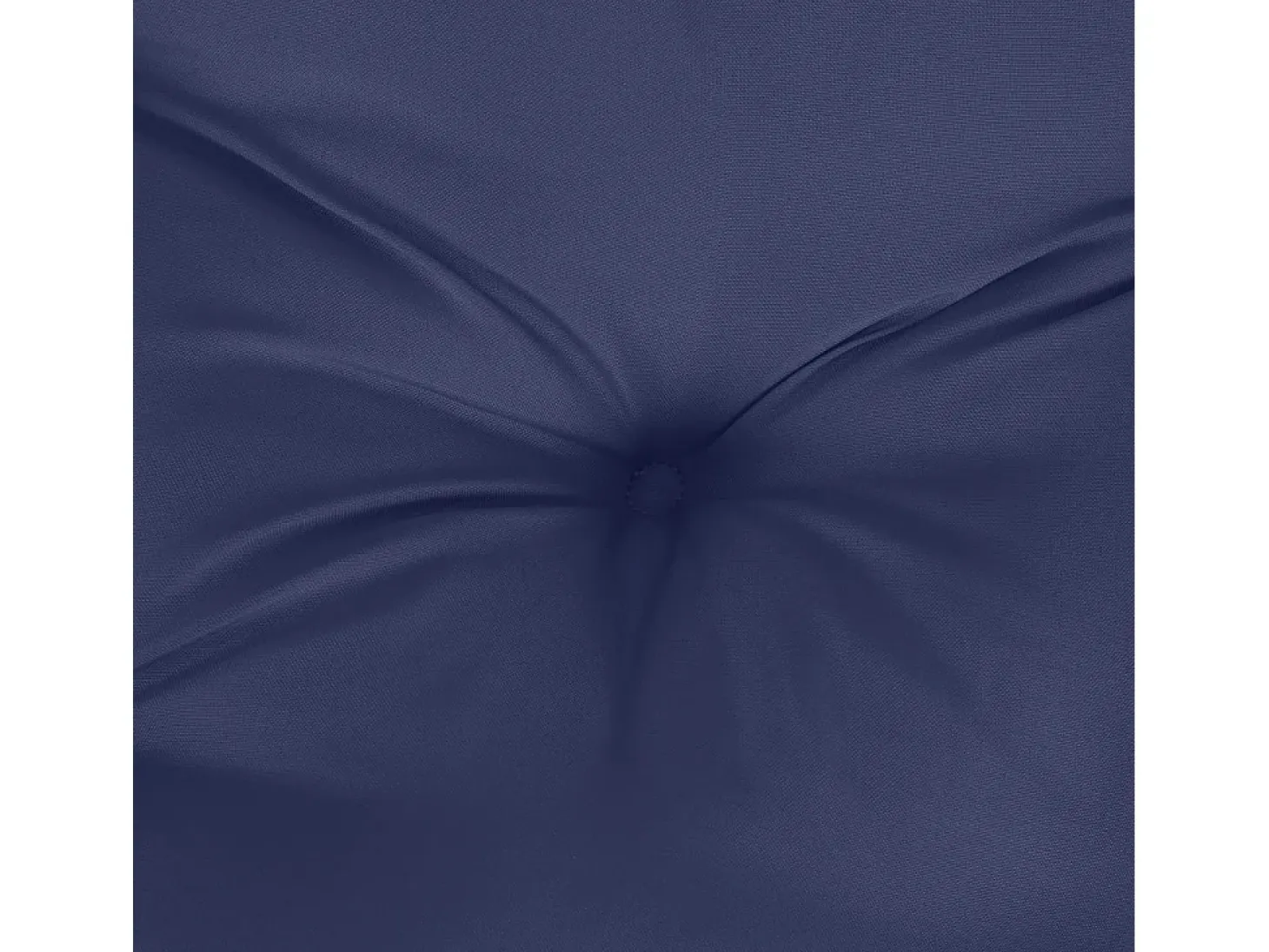 Cojín de muebles de palets tela Oxford azul marino 58x58x10 cm