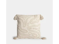 Cojín de Tela Beige 45 x 45- Gawa