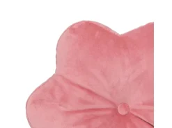 Cojín en forma de flor rosa 8x38x38cm