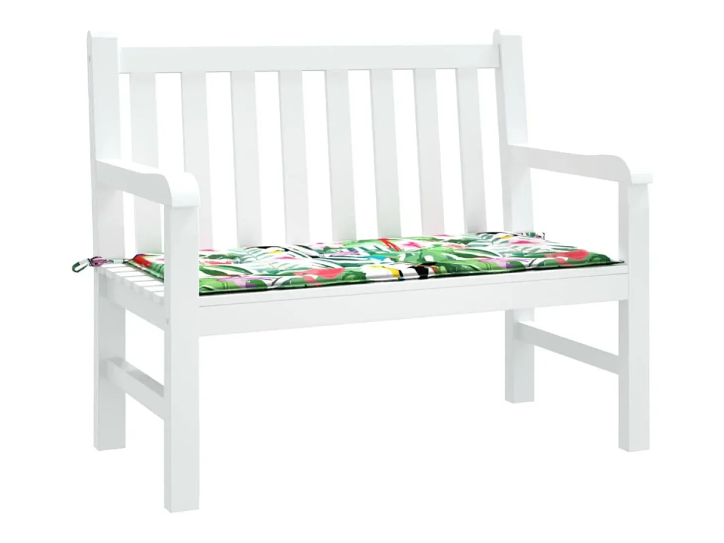 Cojín para banco de jardín tela Oxford multicolor 120x50x3 cm ES589772