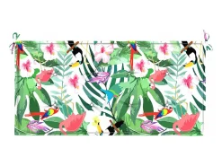 Cojín para banco de jardín tela Oxford multicolor 120x50x3 cm ES589772