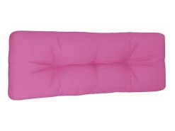 Cojín para palés tela rosa 120x40x12 cm ES975664