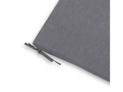 Cojín para Silla Chillvert Gandía Cuadrado 38x38x4,5 cm Gris Desenfundable