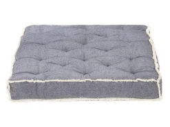 Cojín para sofá de palets azul 120x80x10 cm