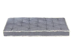 Cojín para sofá de palets azul 120x80x10 cm