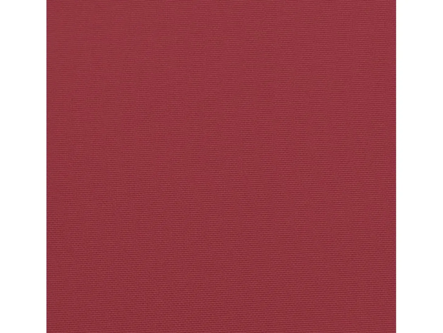 Cojín para sofá de palets de tela rojo tinto 80x80x12 cm