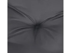Cojín para sofá de palets de tela antracita 60x61,5x10 cm