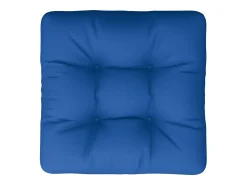 Cojín para sofá de palets de tela azul royal