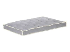 Cojín para sofá de palets gris antracita 120x80x10 cm ES660552