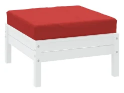 Cojín para sofá de palets tela Oxford rojo 60x60x8 cm