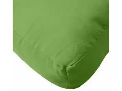 Cojín para sofá de palets tela verde melange 60x60x10 cm
