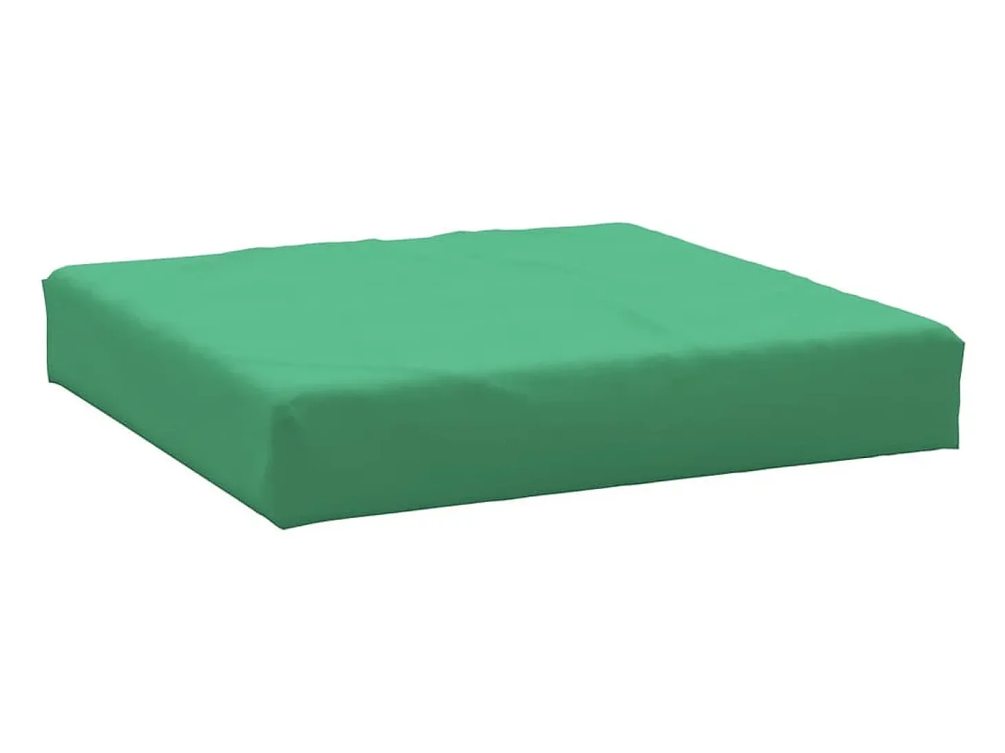 Cojín para sofá de palets tela Oxford verde 60x60x8 cm