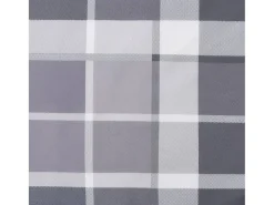 Cojín para sofá sofá de palets tela a cuadros gris 60x40x12 cm
