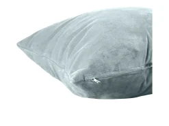 Cojín rectangular de terciopelo azul glaciar 50x30 cm - NAURU - SACASA