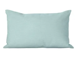 Cojín rectangular 30x50cm pana azul turquesa DUNE - SACASA