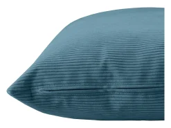 Cojín rectangular 30x50cm pana azul DUNE - SACASA