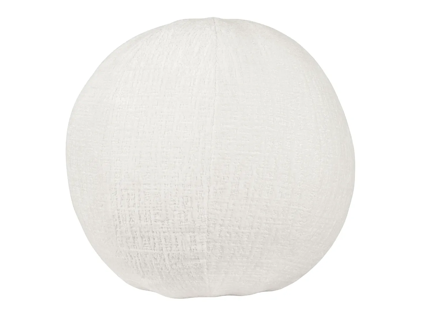 Cojín 37x37x37 cm blanco Leith LET76W