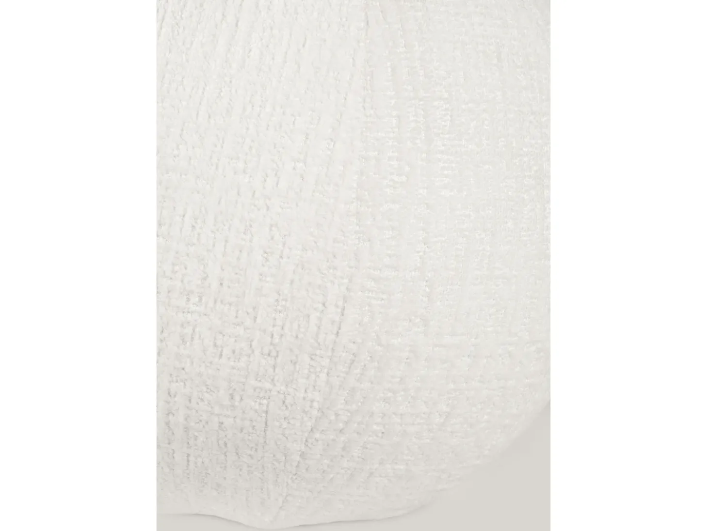 Cojín 37x37x37 cm blanco Leith LET76W