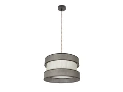Colgante Con Pantalla Modelo Home Marron