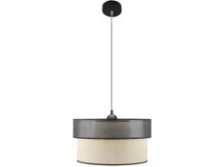 Colgante De 1 Luz Modelo Felix Dorado-negro