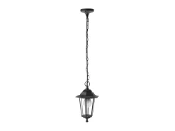Colgante De Exterior En Aluminio Modelo Auriga Negro