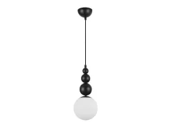 Colgante modelo Elon acabado negro, 33cm(alto) 15cm(ancho) 15cm(fondo.