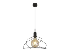 Colgante modelo Farrel acabado negro 25 cm(alto) 35 cm(ancho) 35 cm (fondo)