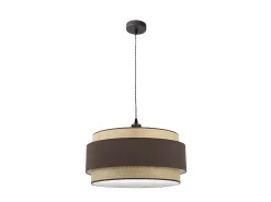 Colgante Modelo Kandy 3 Luces, Marron