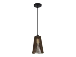 Colgante modelo Mon acabado madera oscura 44 cm(alto)20 cm(ancho)20 cm(largo)