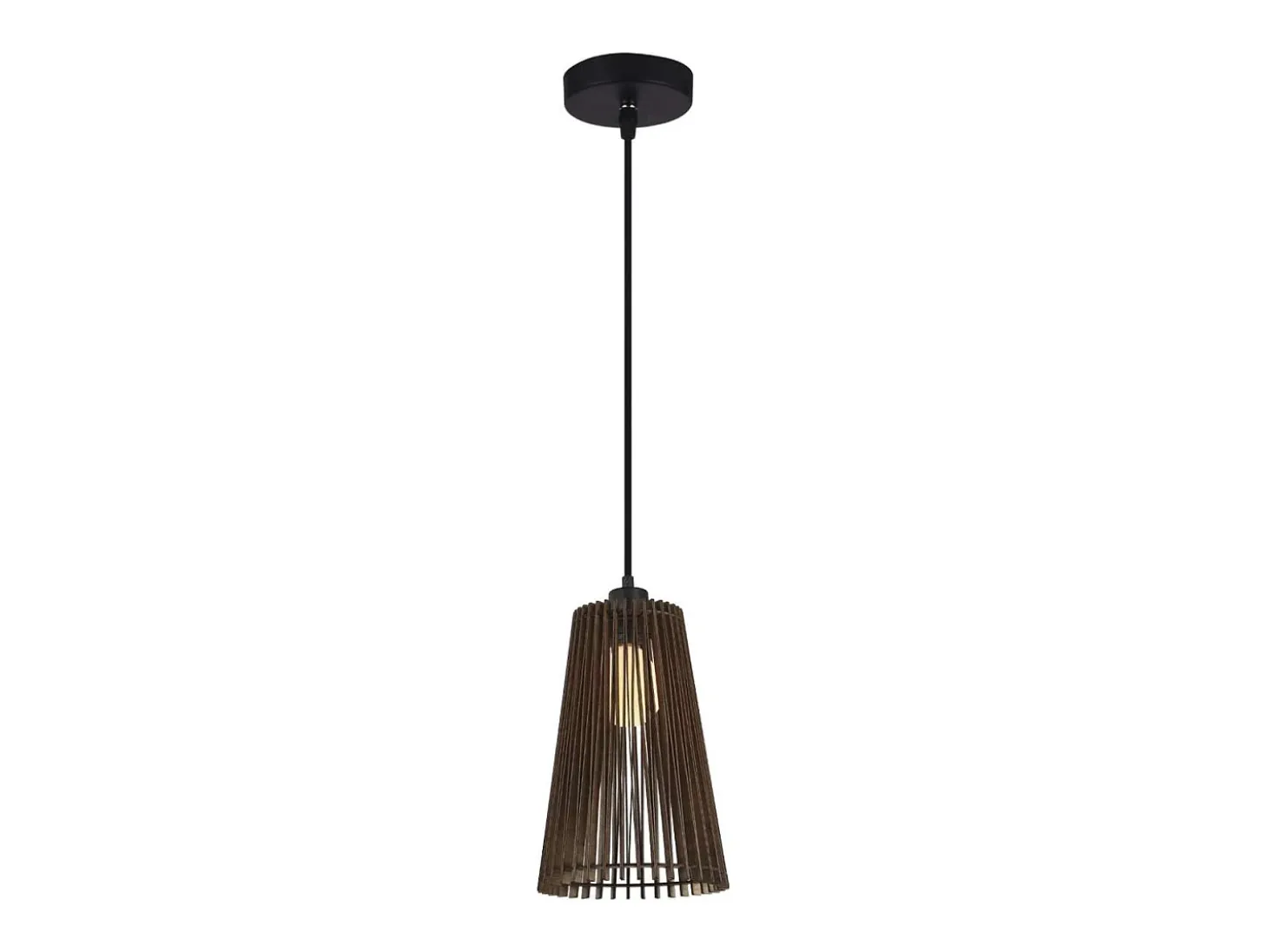 Colgante modelo Mon acabado madera oscura 44 cm(alto)20 cm(ancho)20 cm(largo)