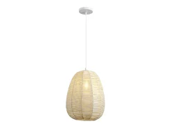 Colgante modelo Opra acabado rattan natural 50 cm(alto)31 cm(ancho)31 cm(largo)