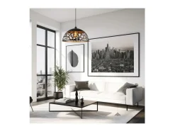 Colgante modelo Sito acabado negro/oro, 34cm(alto) 45cm(ancho) 45cm(fondo)