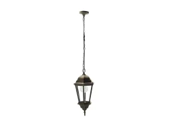Colgante Regulus De Aluminio En Negro Ip44