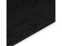 Conjunto de alfombrillas de baño de tela 2 piezas antracita ES765442