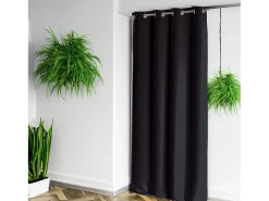 Cortina 100% blackout M1 ignífuga Negro 140 x 180 cm