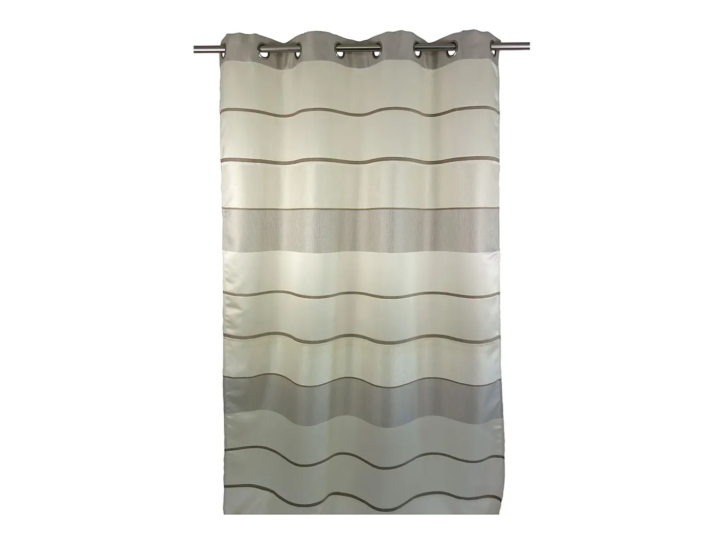 Cortina a rayas finas y anchas 140 x 260 cm