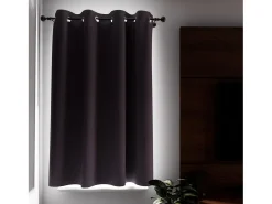Cortina con ojales 100% blackout 135x180 cm ECLIPSE rosa