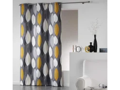 Cortina de algodón "farándola de hojas" 140 x 240 cm