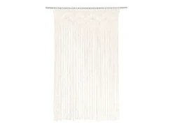 Cortina de macramé algodón 140x240 cm ES149540