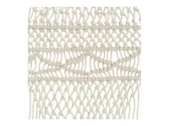 Cortina de macramé algodón 140x240 cm ES614485