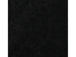 Cortina opaca con ganchos look de lino negro 290x245 cm ES733960