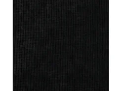 Cortina opaca con ganchos look de lino negro 290x245 cm ES733960